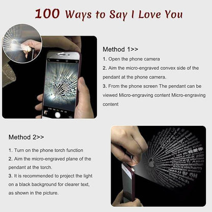 100 Languages I Love You Ring - Amora Essentials