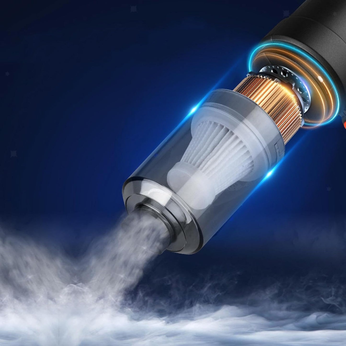 2 In 1 Car Vacuum Cleaner