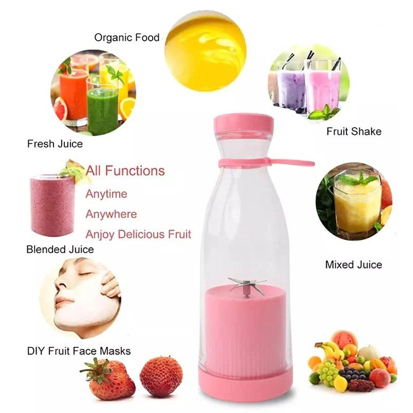 Portable Juicer Blender - Amora Essentials